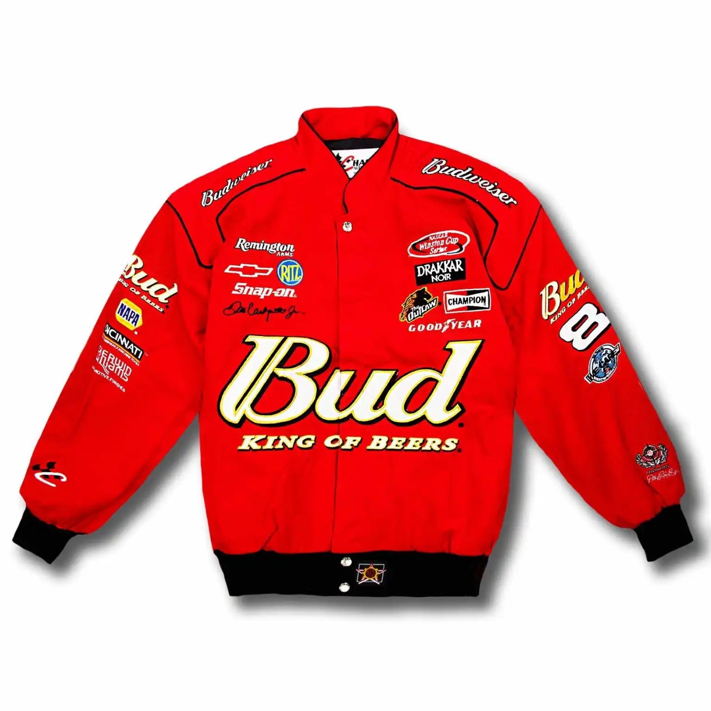 Blouson aviateur Budweiser Nascar