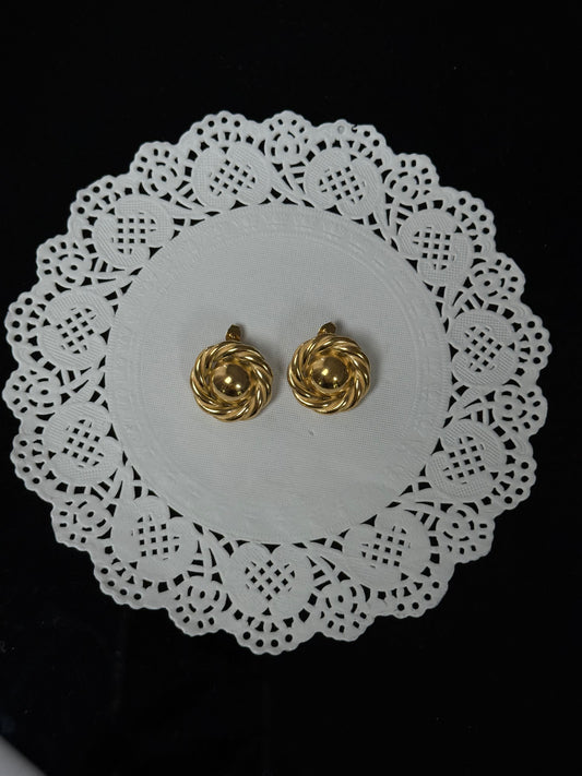 SS02 Button Earring’s *WATERPROOF & TARNISH-PROOF*
