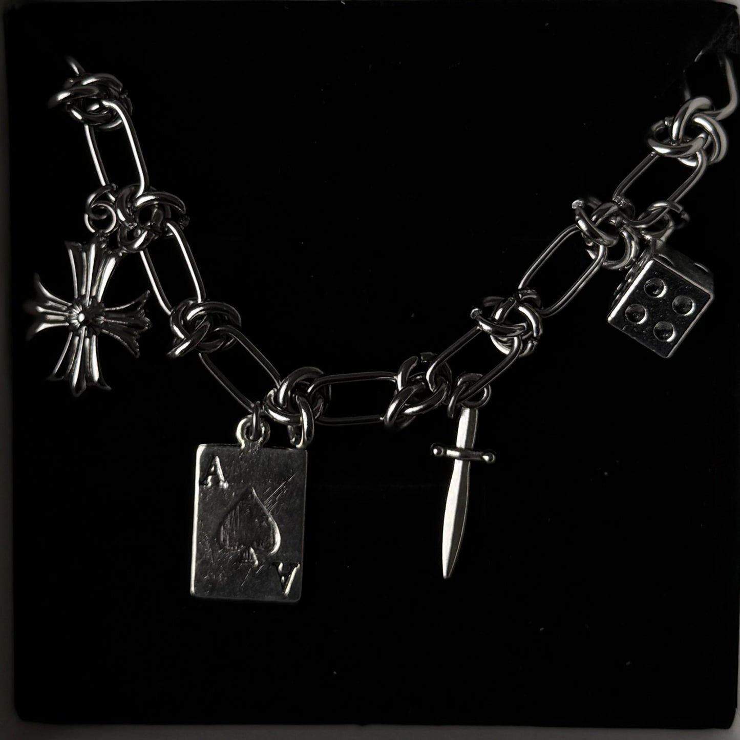 Build-A-Baddie Charm Necklace - Gold/Silver