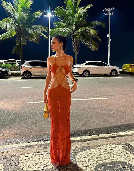 Jaded Ldn Rumba Maxi Dress (S)