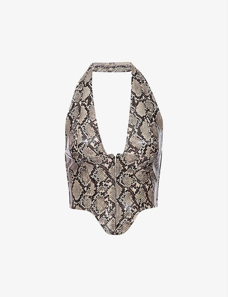 Corset Mara - Python beige (XS)