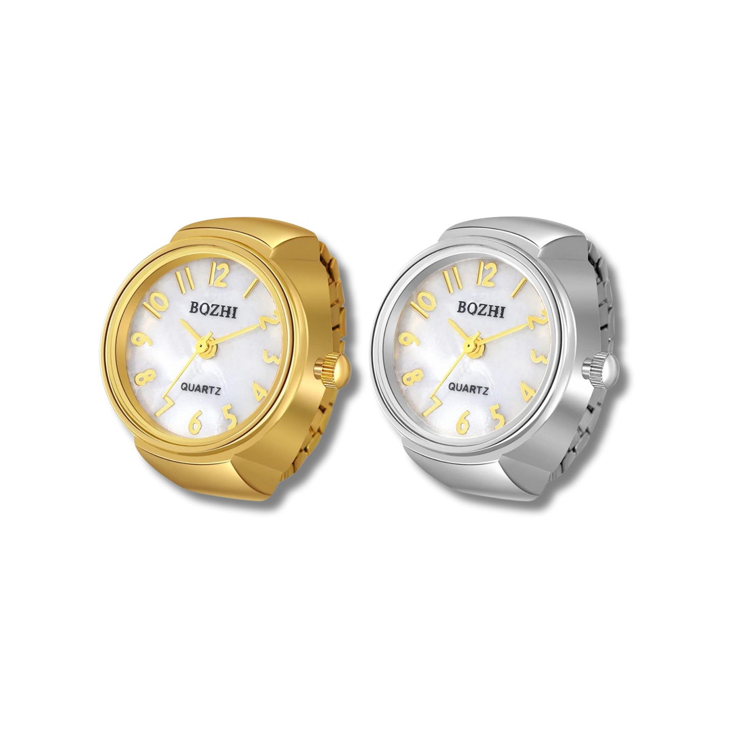 Opal Moment Watch Ring -Gold/Silver *WATERPROOF*