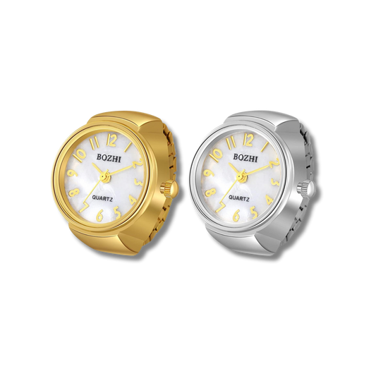 Opal Moment Watch Ring -Gold/Silver