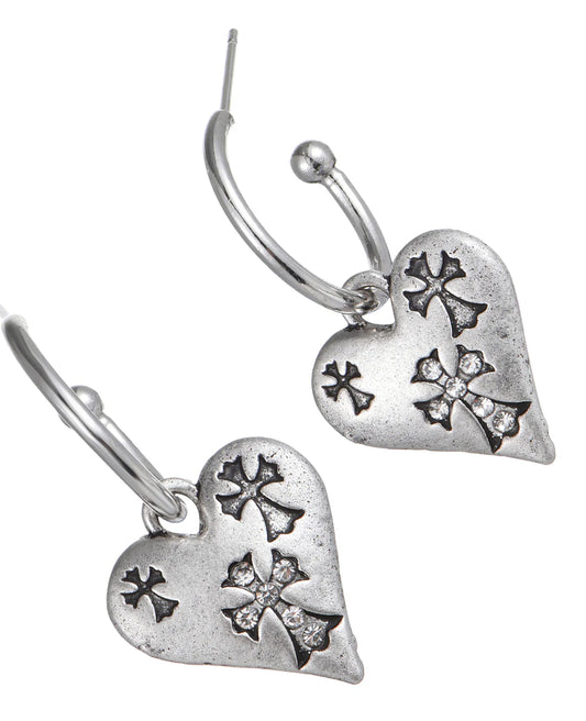 Chrome Heart Earrings