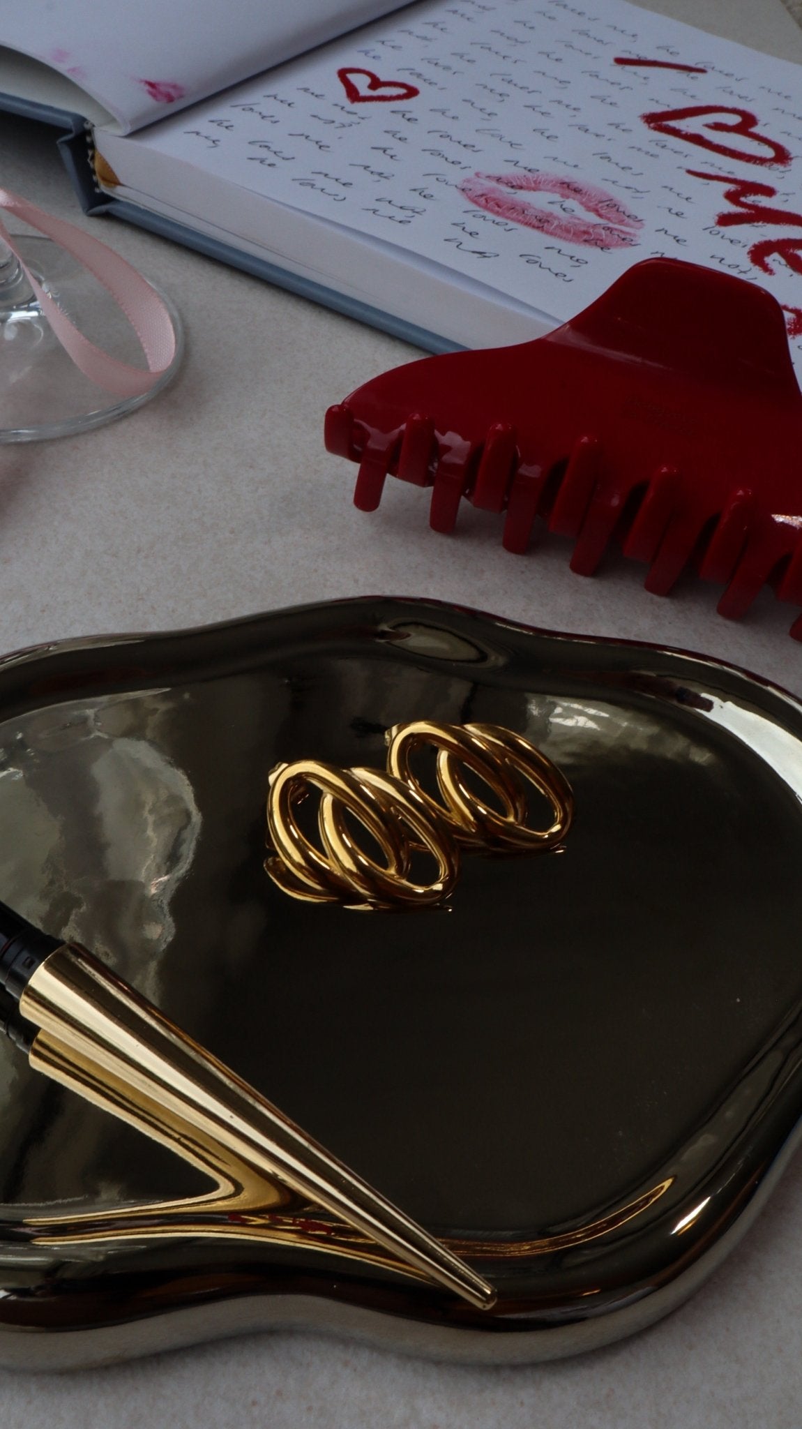 Boucles d'oreilles Infini