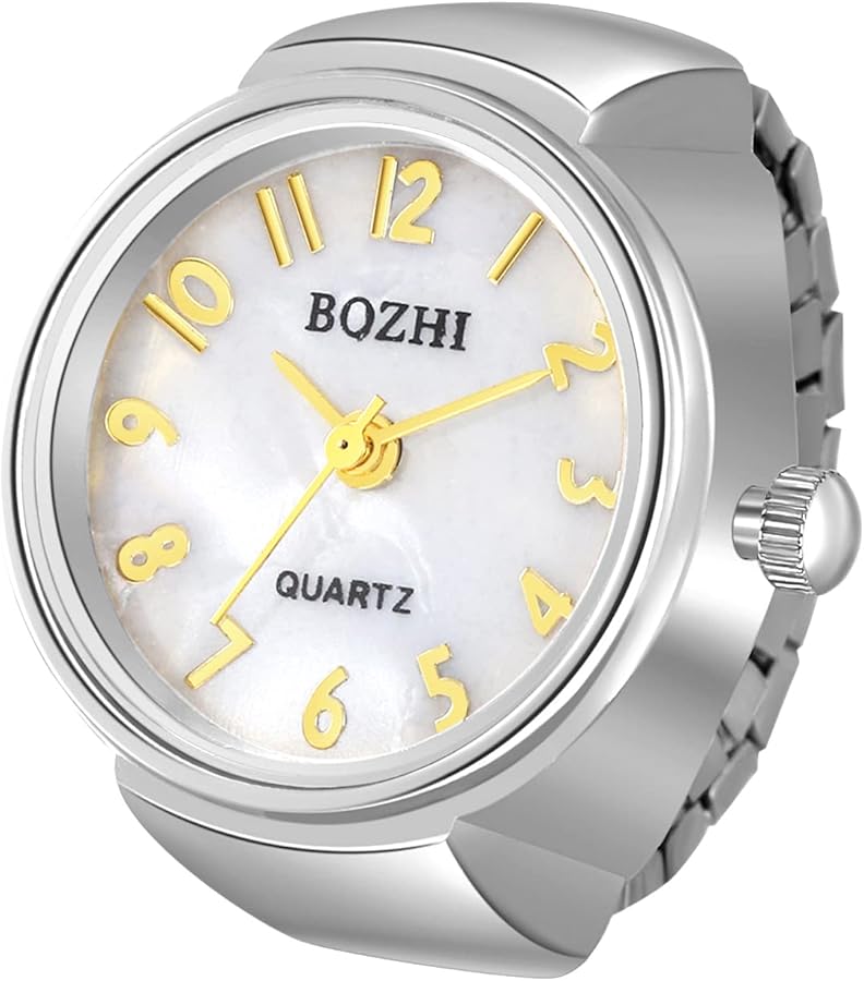 Opal Moment Watch Ring -Gold/Silver *WATERPROOF*