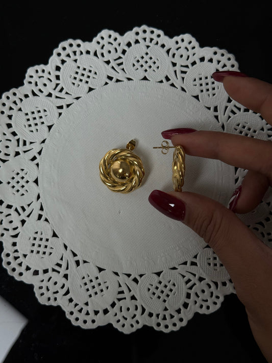 SS02 Button Earring’s *WATERPROOF & TARNISH-PROOF*