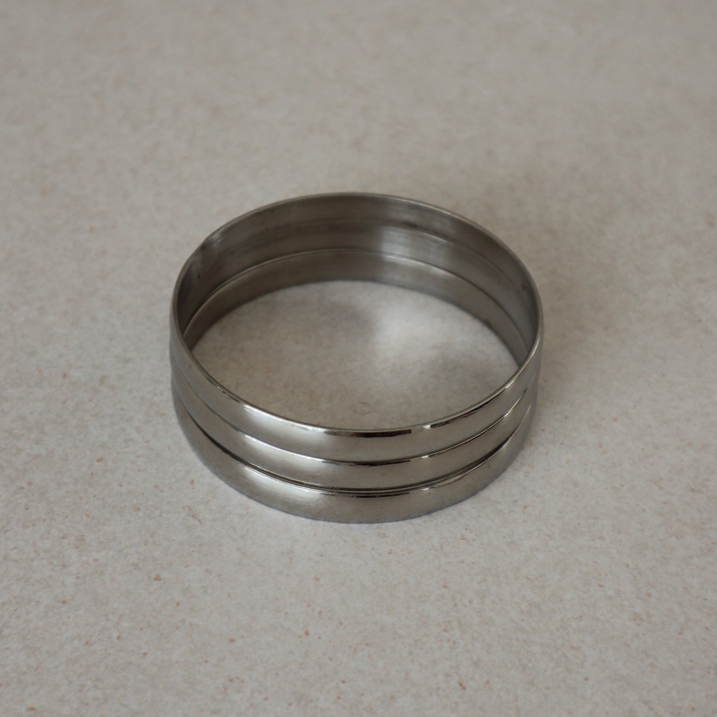 Bracelet fin empilable - Argent