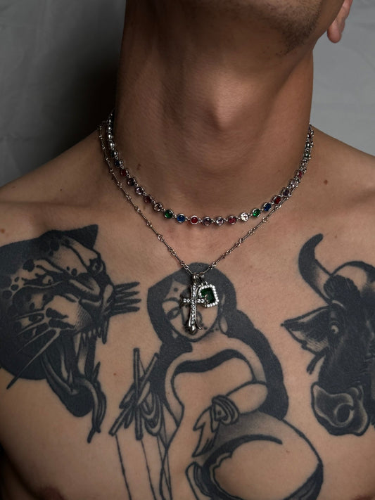 Saint Baddie Necklace - Silver *PRE-ORDER*