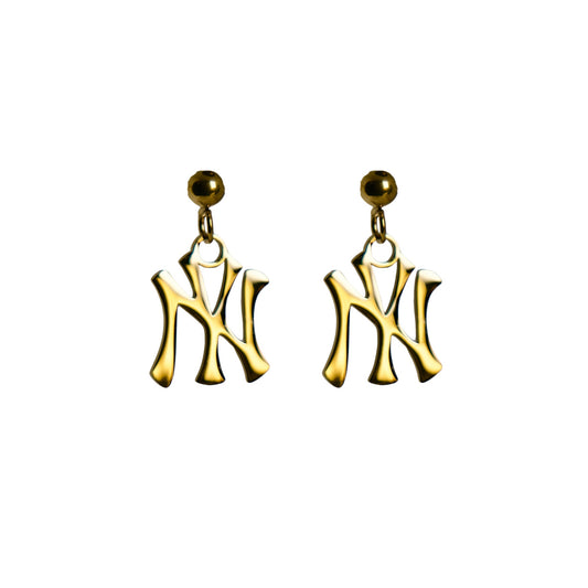 Yankee Drop Earrings - Gold