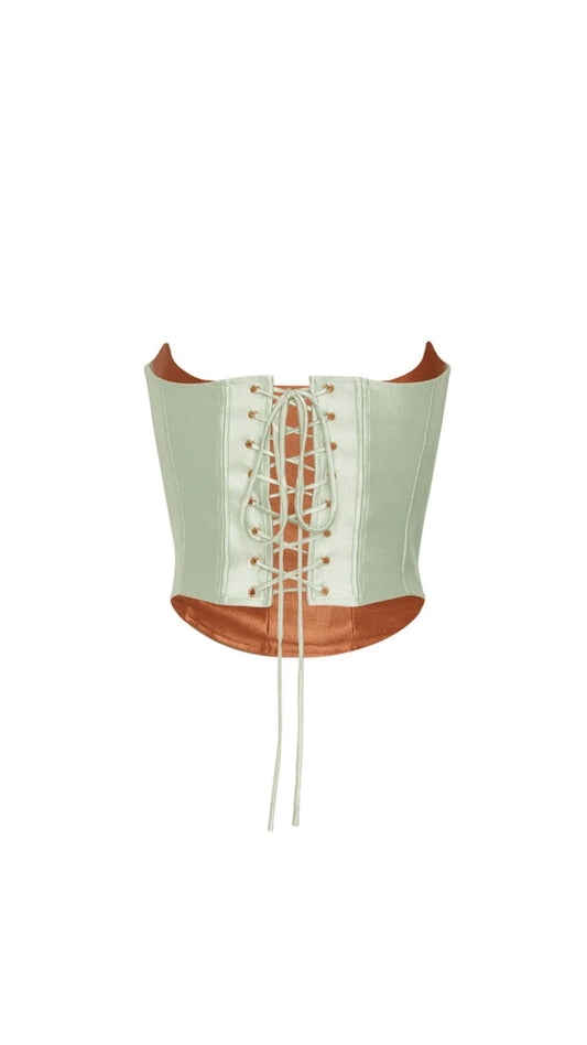 Mint Star Corset (XS/S)