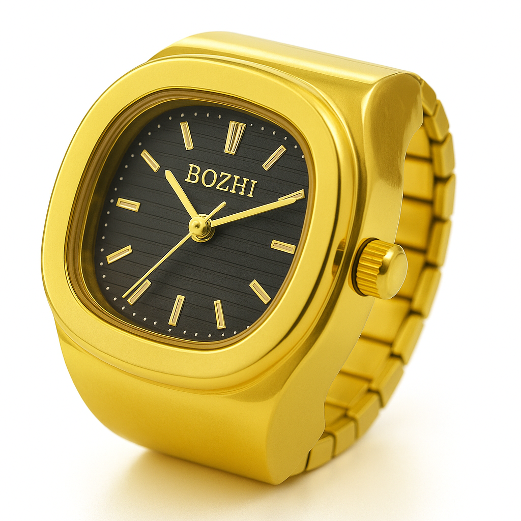 Bottega Watch Ring - Gold