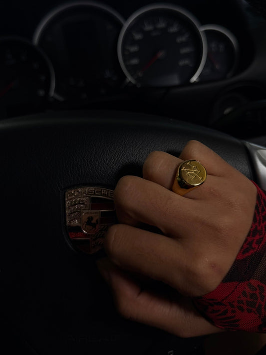 NY Mets Crest Ring- 18K Gold Plated