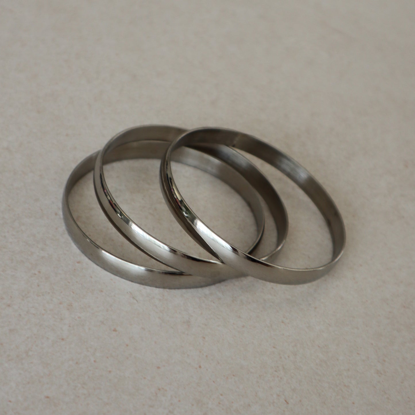 Bracelet fin empilable - Argent