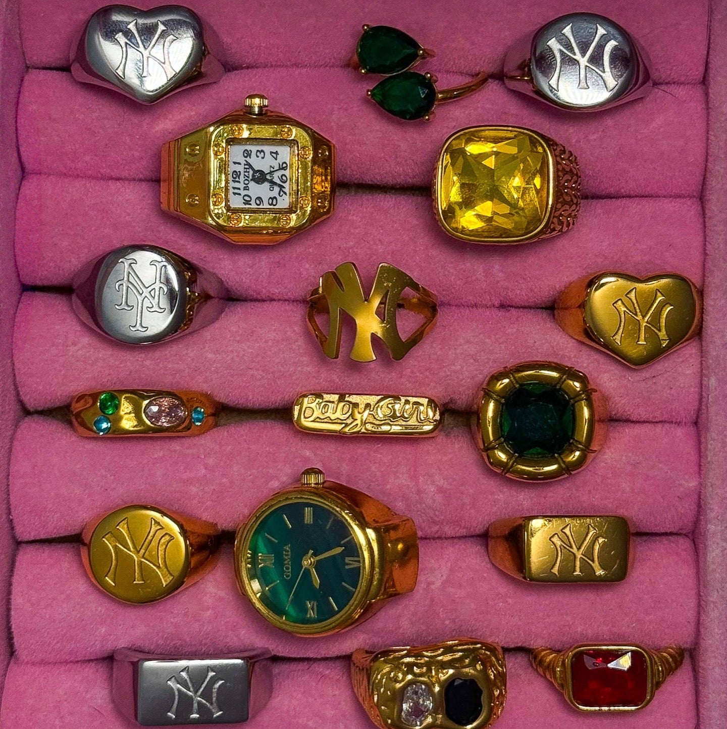 Yankee Love Ring - Gold/Silver