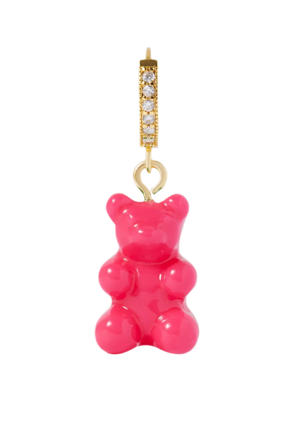 アイスパフ イニシャルネックレス - ゴールド