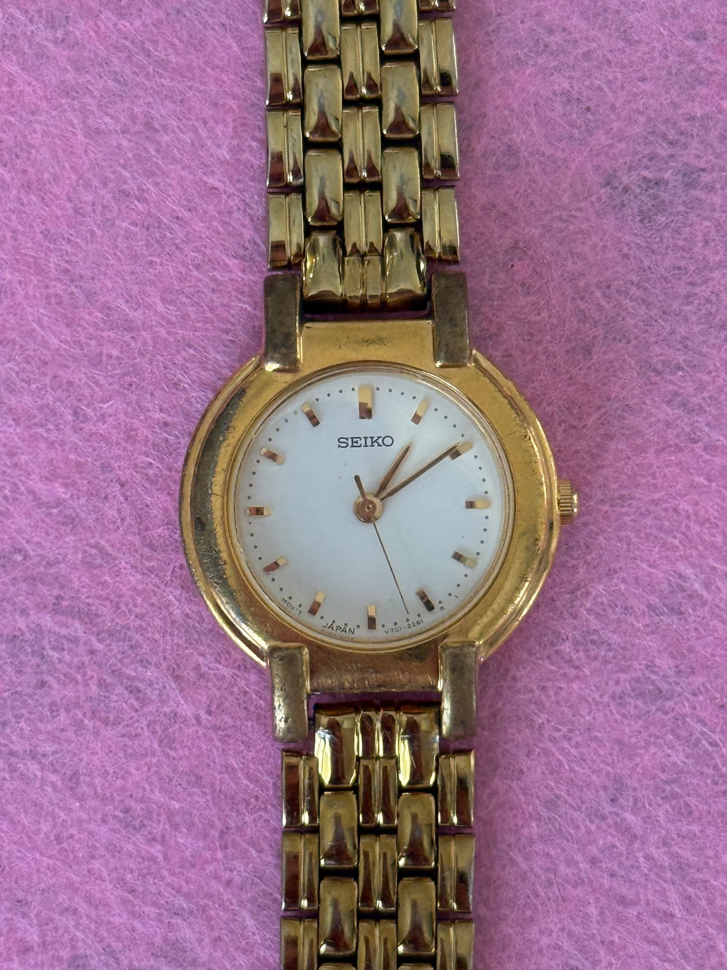 Refurbished Vintage Seiko Watch - Ready to Wear