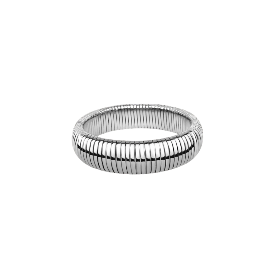 Bracelet Cléopâtre - Or/Argent (Largeurs assorties)