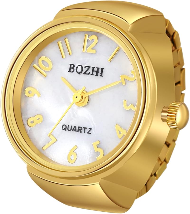 Opal Moment Watch Ring -Gold/Silver *WATERPROOF*