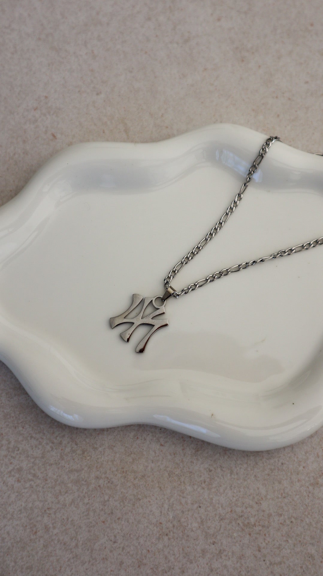 NYヤンキーネックレス - シルバー