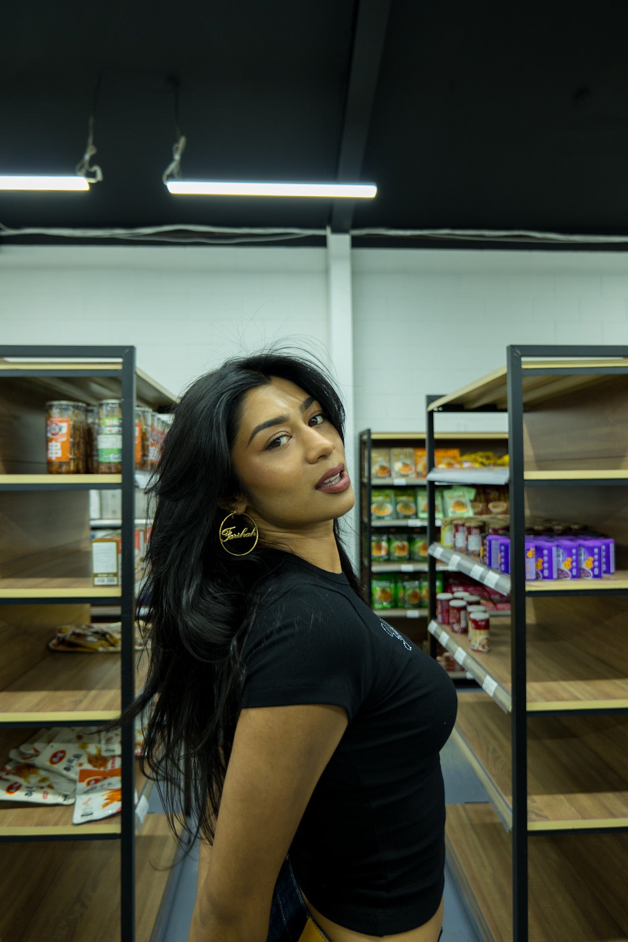 カスタムネームフープ - ゴールド/シルバー