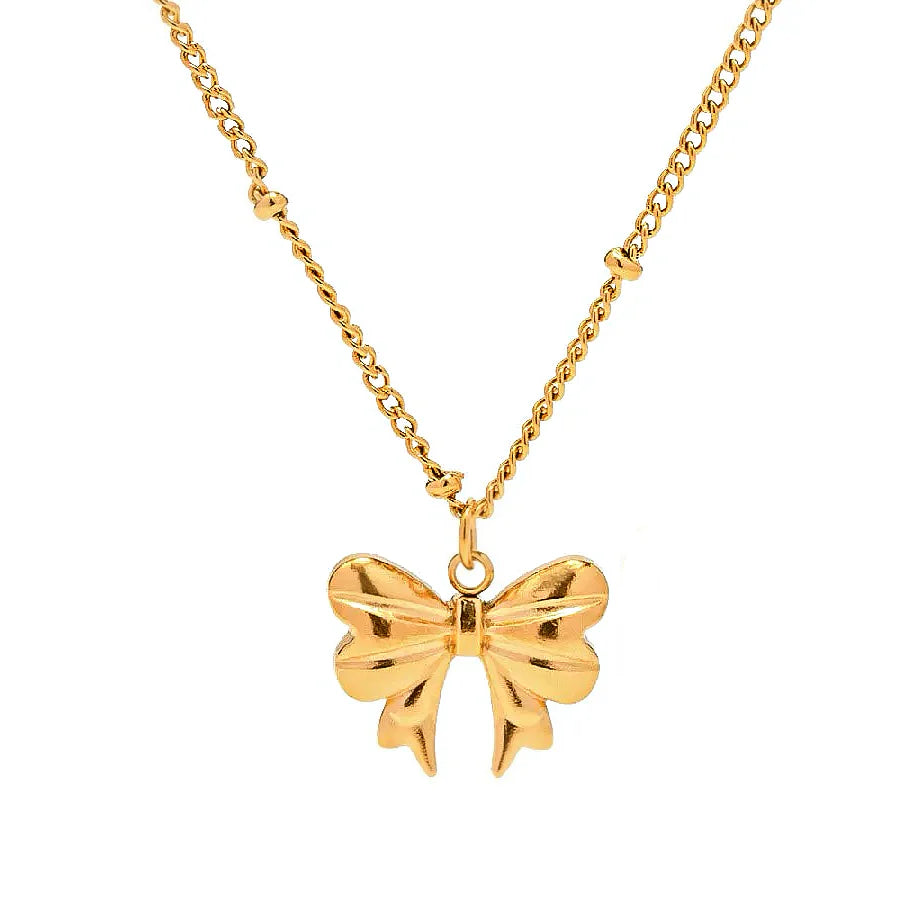 Collier mini nœud