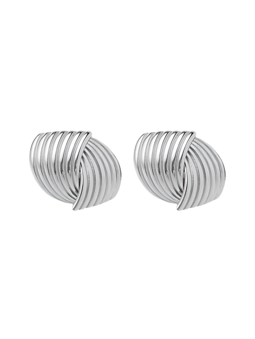 Boucles d'oreilles lisses - Argent
