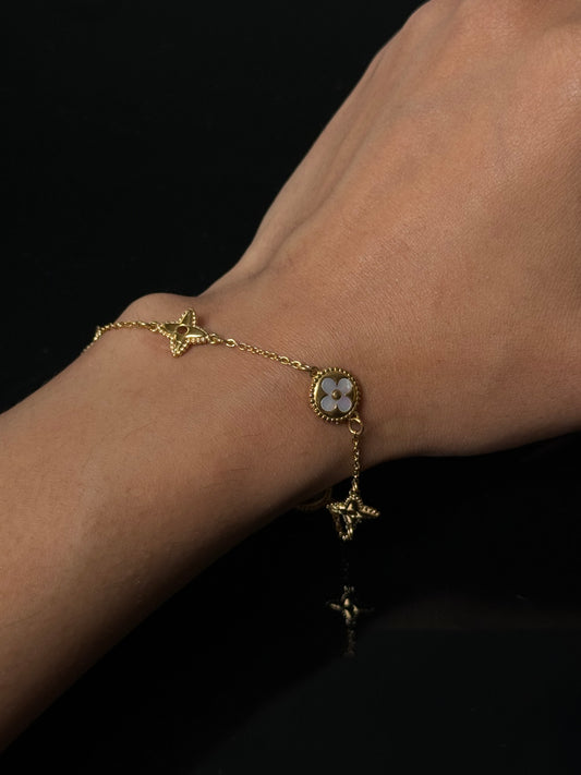 SS32 Set of 2 bracelets *WATERPROOF & TARNISH-PROOF*