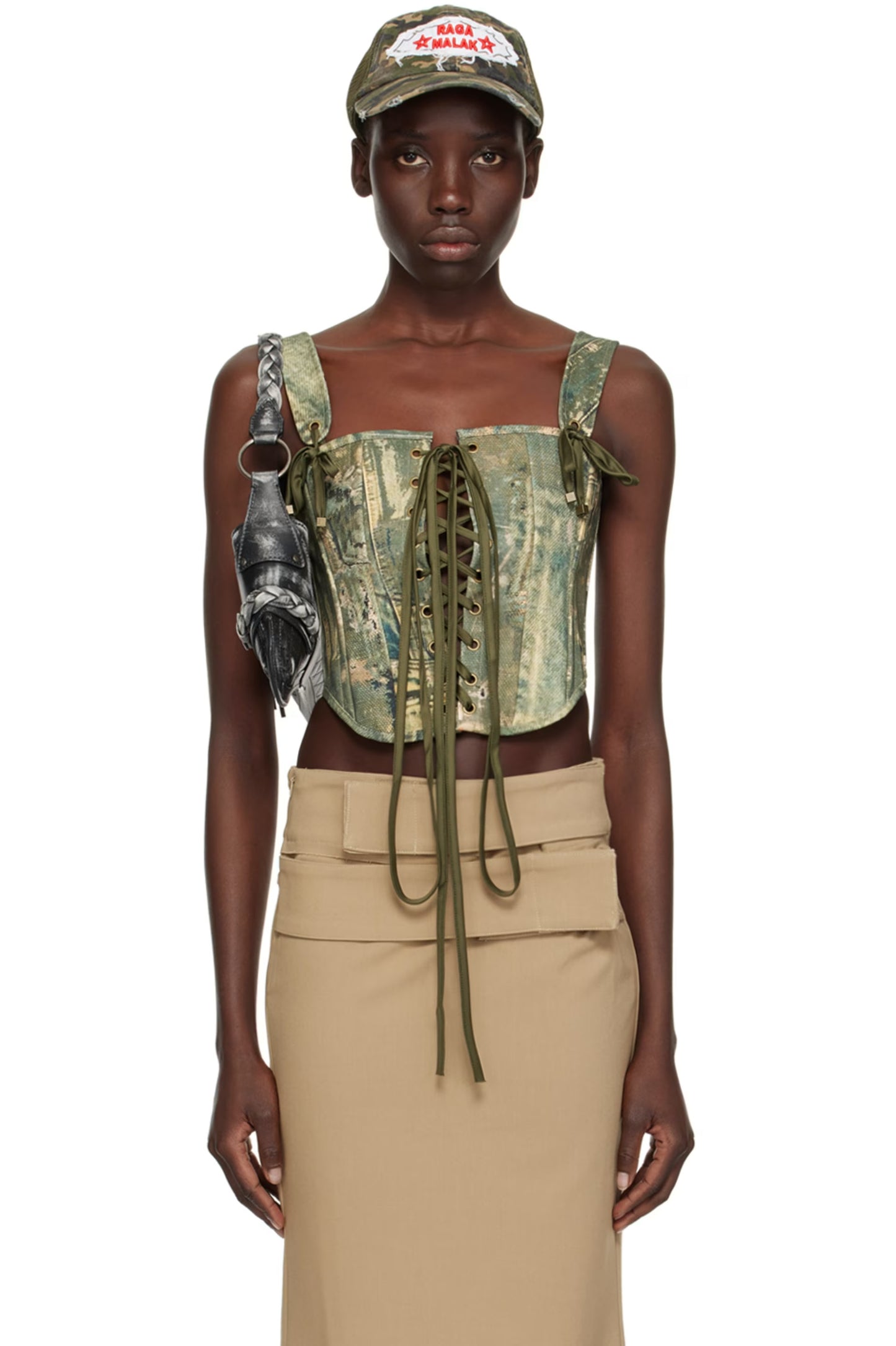 Corset vert de Tripoli