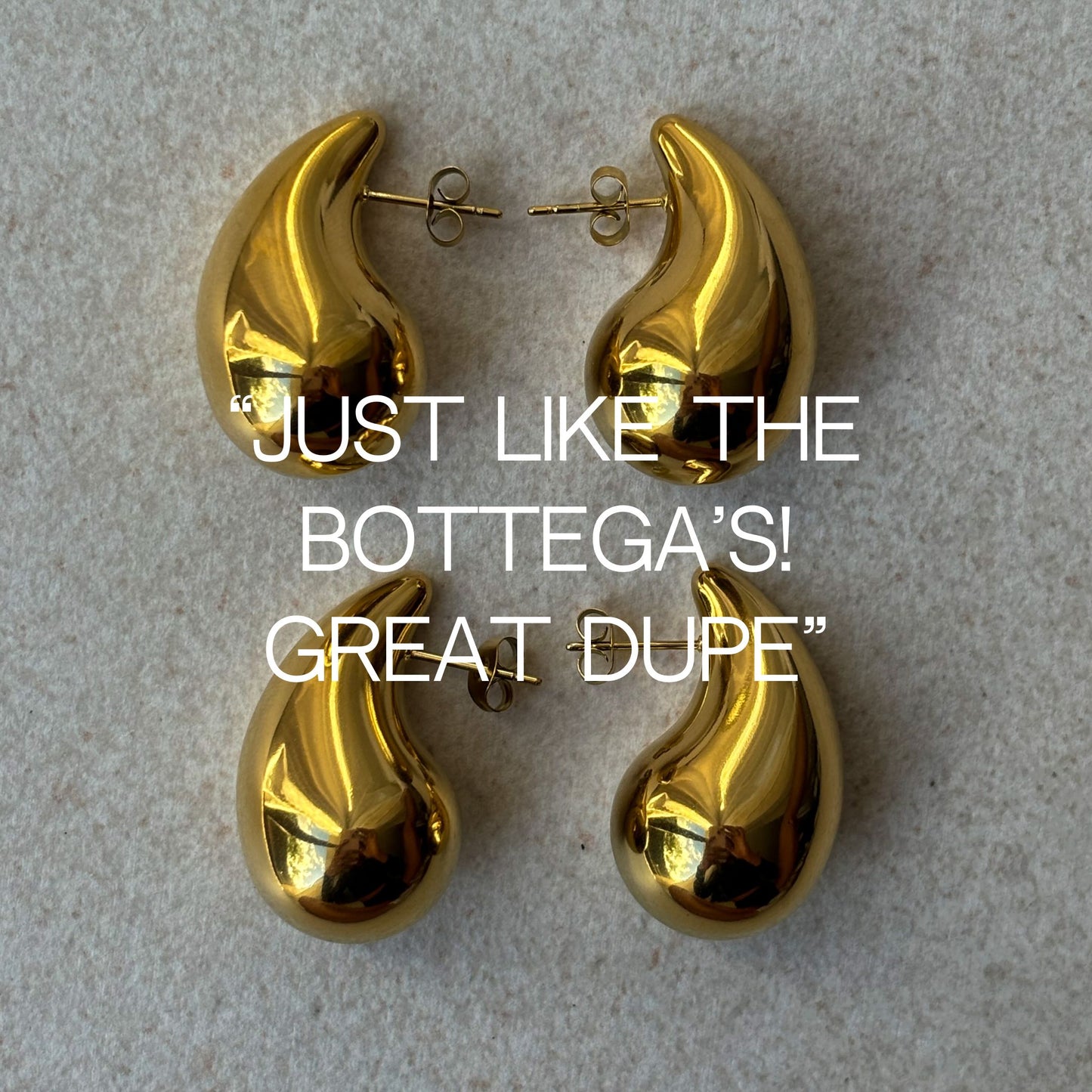 Boucles d'oreilles gouttes de pluie