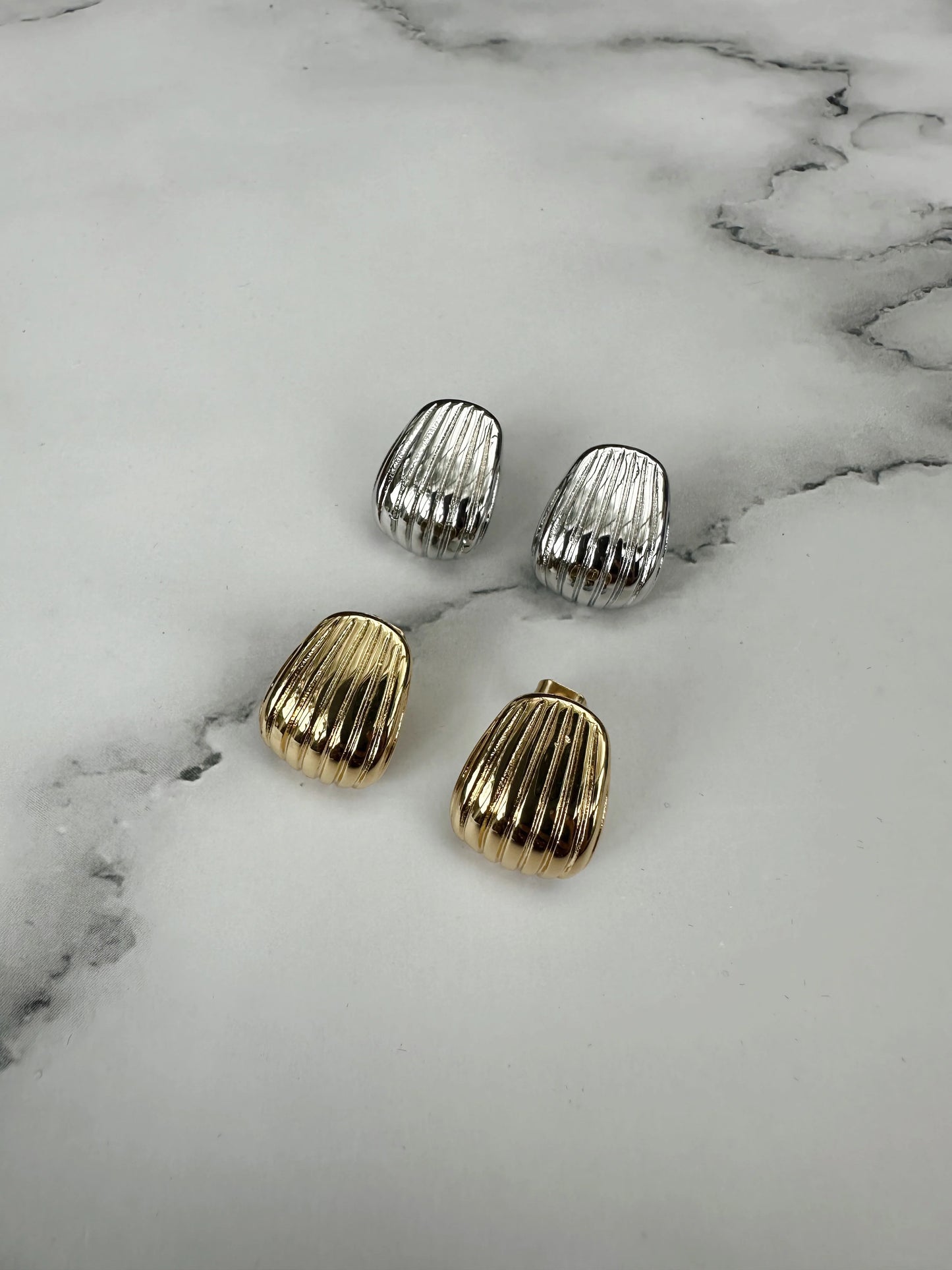 Boucle d'oreille Cooper - Argent