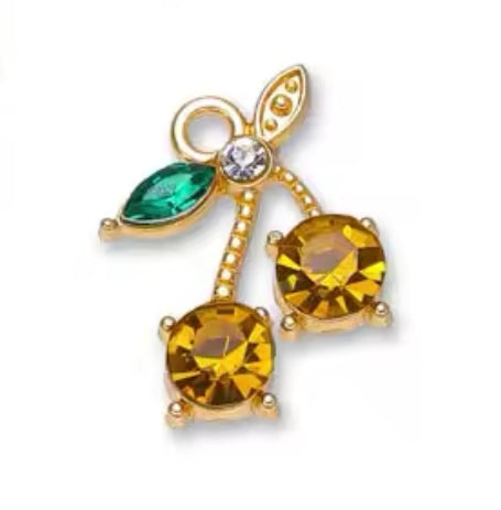 アイスパフ イニシャルネックレス - ゴールド