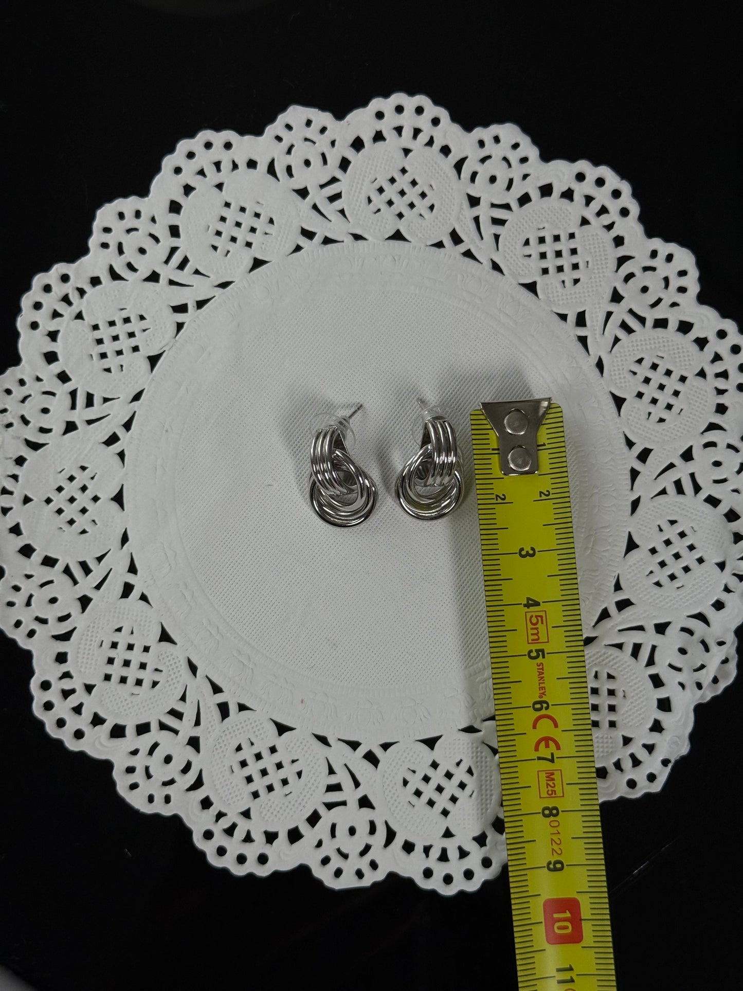 SS16 Knot Earrings - Silver *WATERPROOF & TARNISH-PROOF*