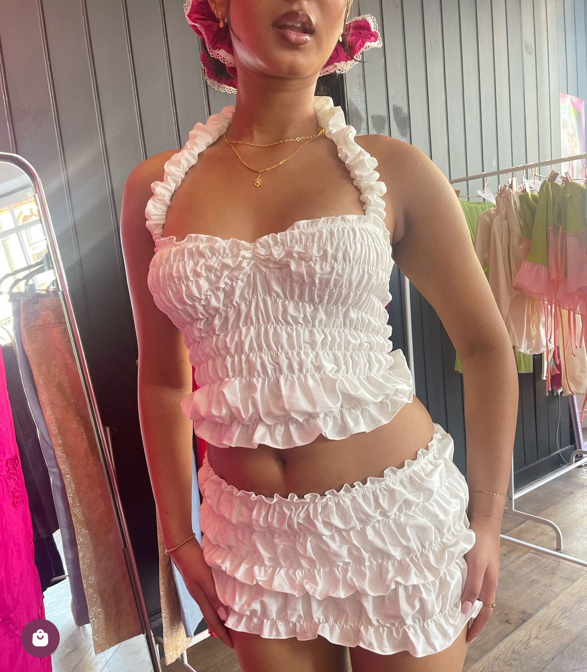 Ensemble de chouchous - Blanc (P/M)
