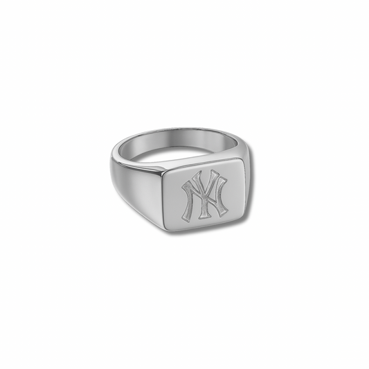 Yankee Brick Ring - Silver