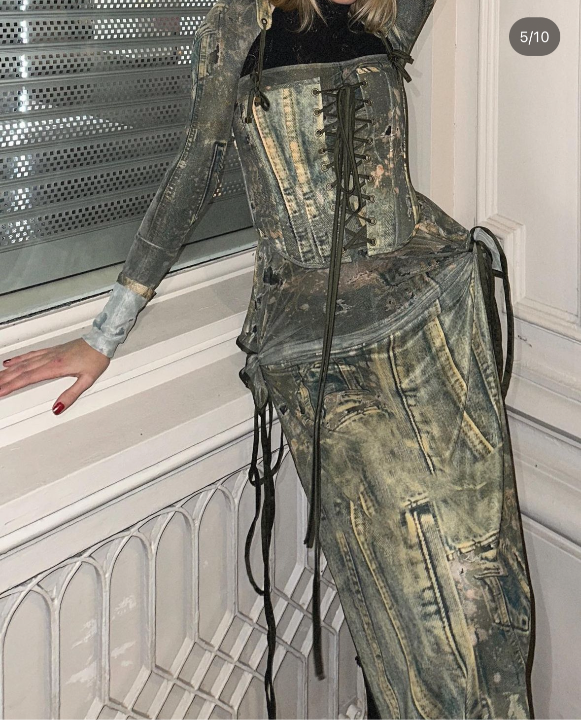 Corset vert de Tripoli