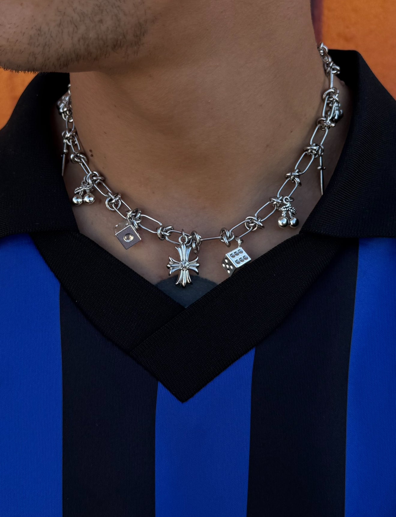 Build-A-Baddie Charm Necklace - Gold/Silver