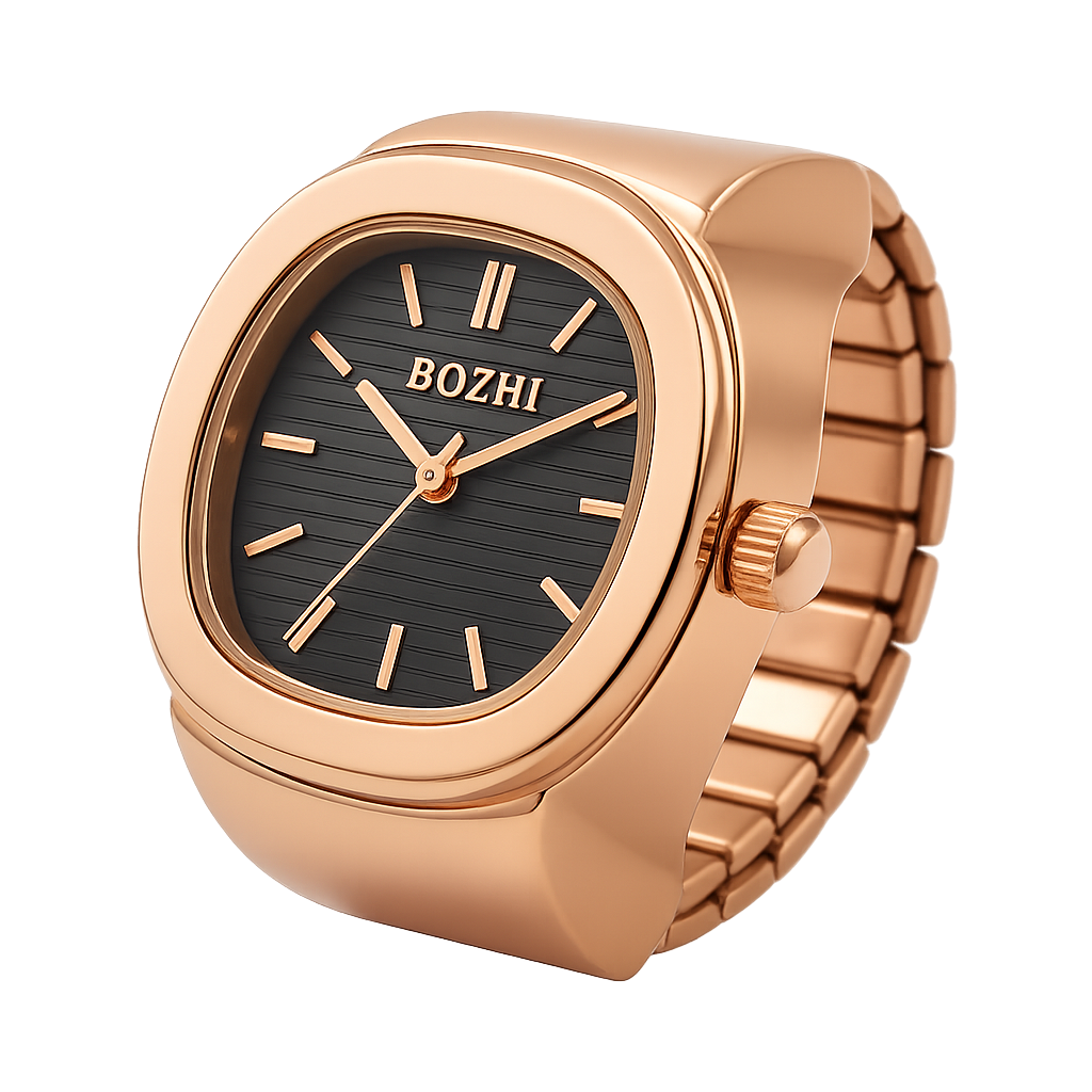 Bottega Watch Ring - Rose Gold