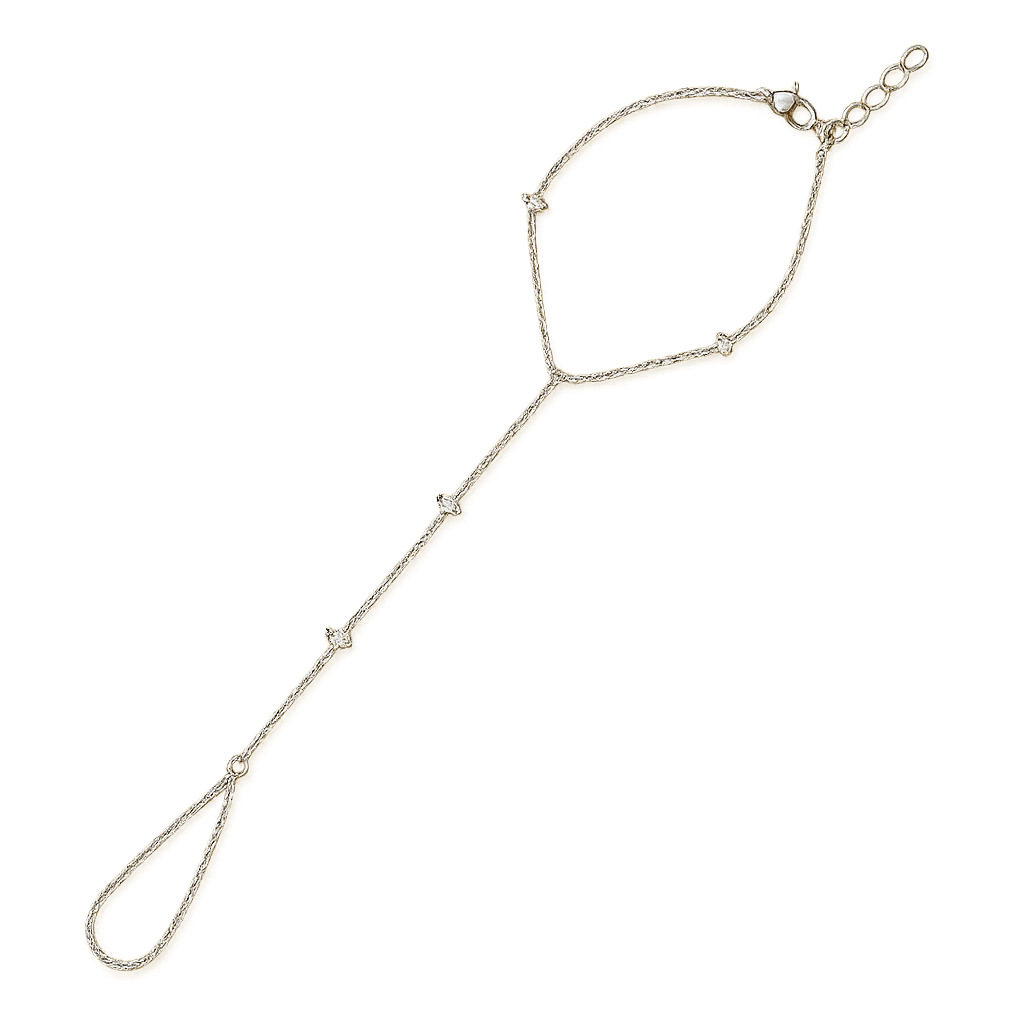 Chaîne de main Amalfi - Plaqué or 18 carats/argent