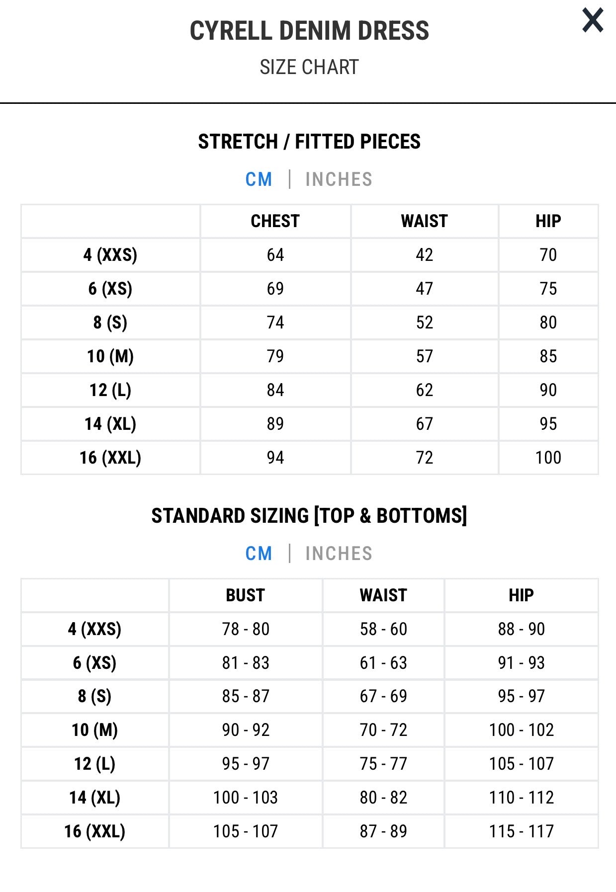 Inrama Cyrell Denim Dress (XS & S)