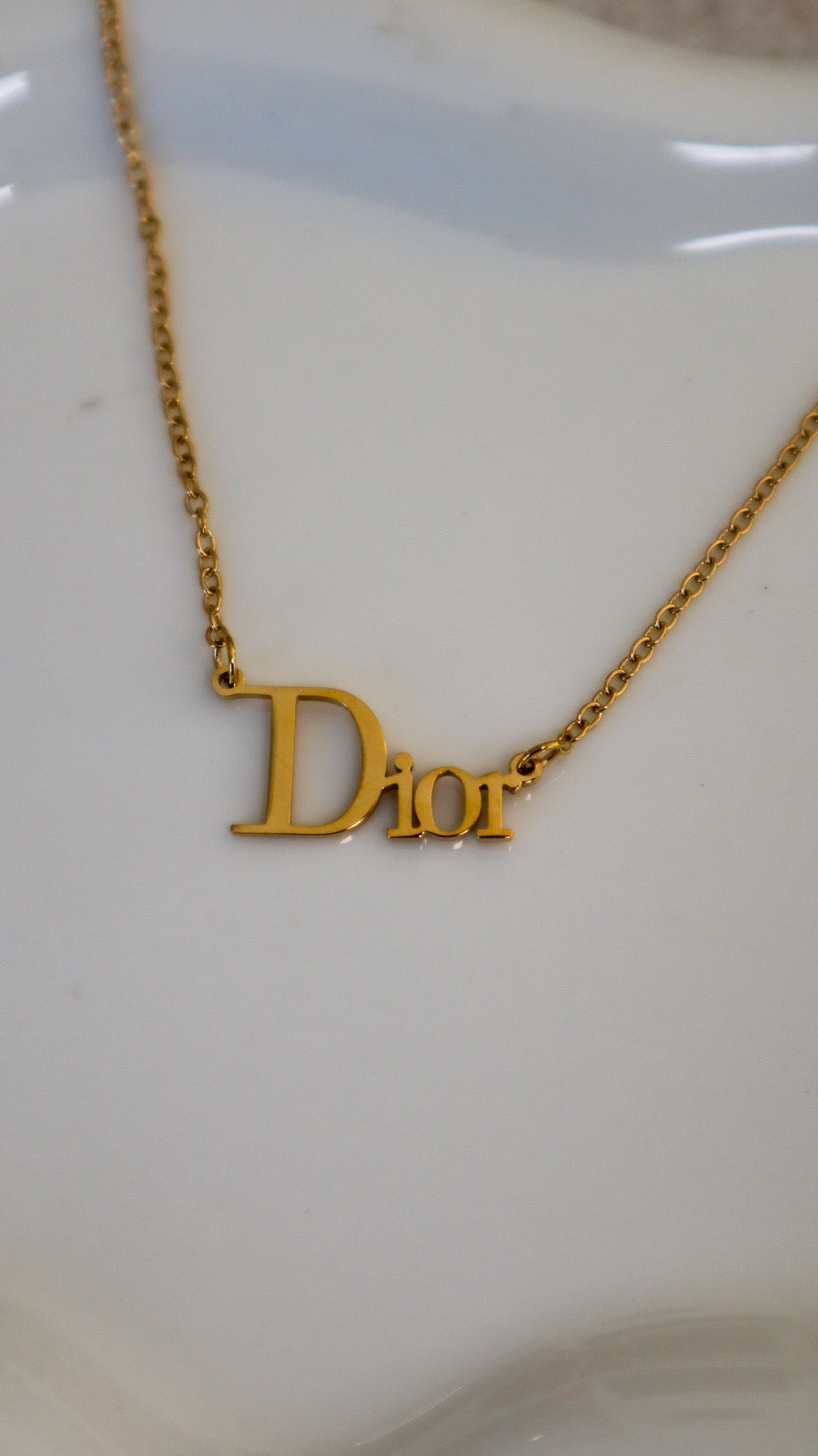 Chaîne Dior - Or