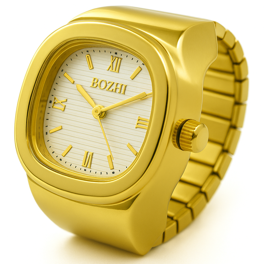 Bottega Watch Ring - Gold