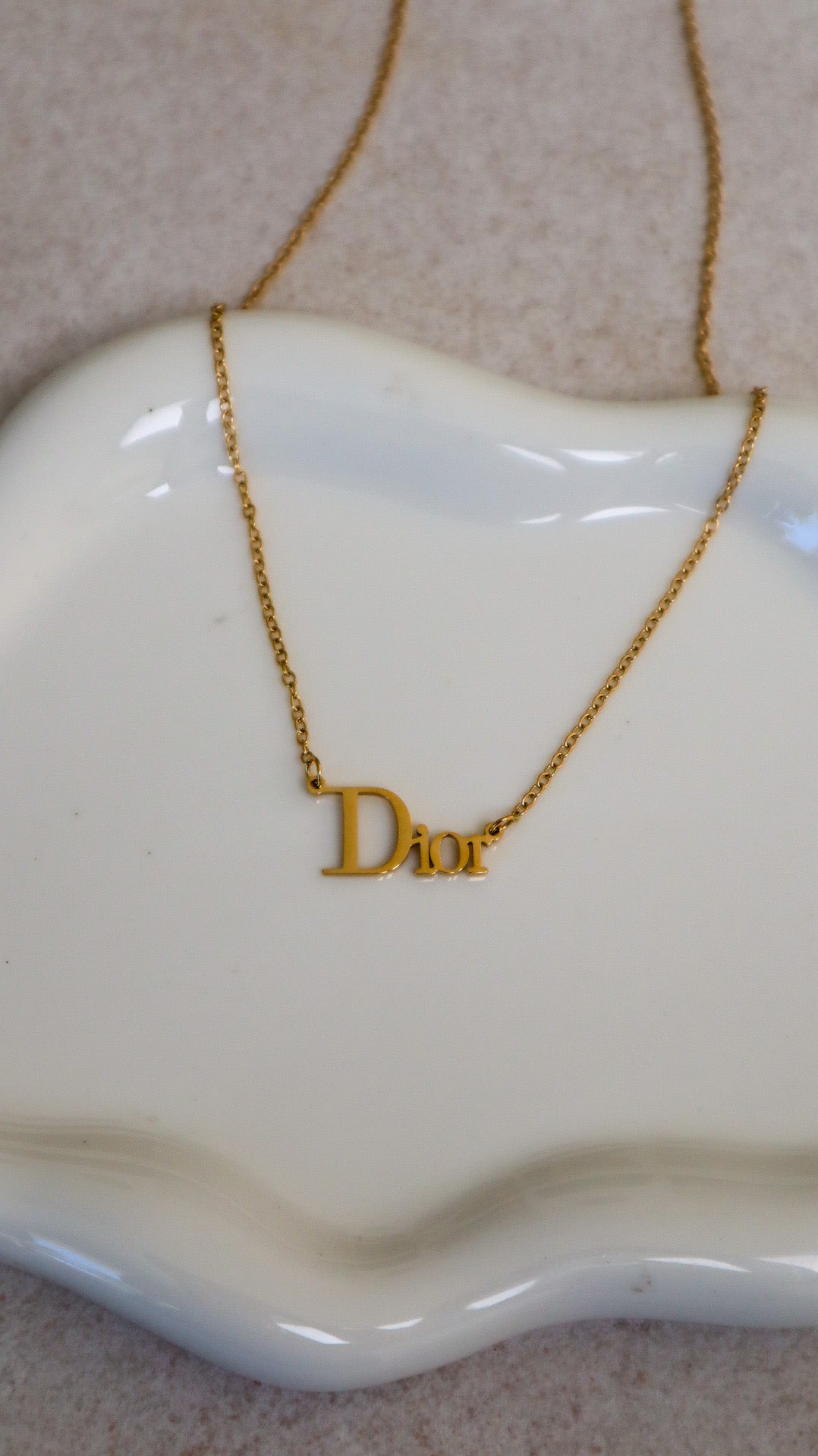 Chaîne Dior - Or