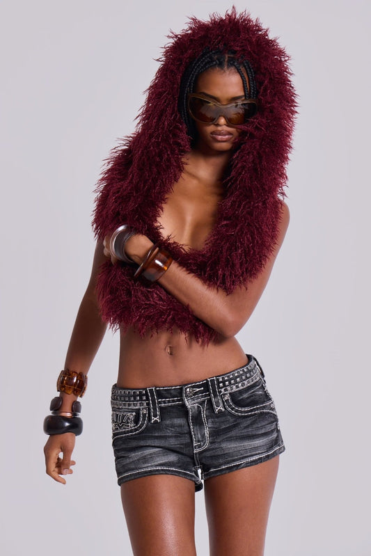 Rock Revival Denim Mini Shorts (W25)