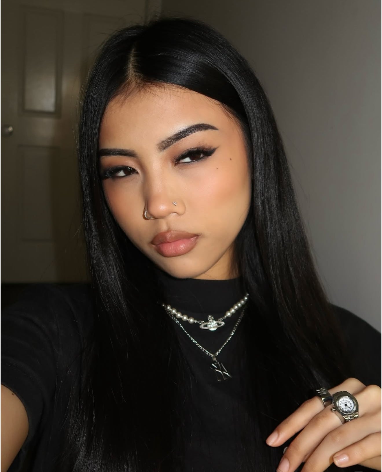 NYヤンキーネックレス - シルバー