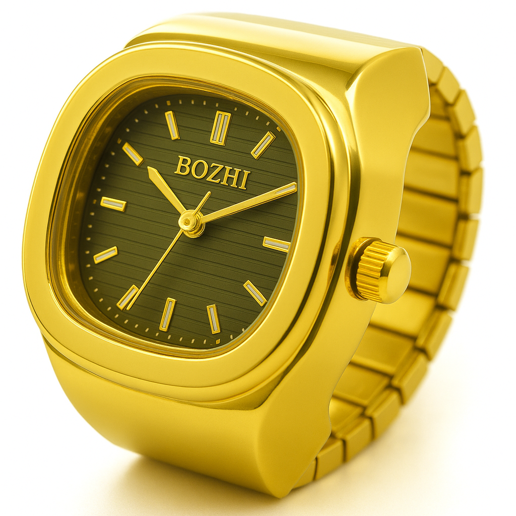 Bottega Watch Ring - Gold