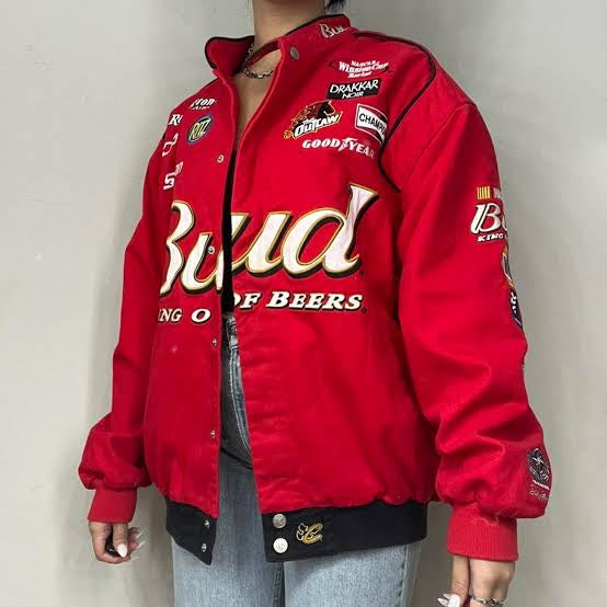 Blouson aviateur Budweiser Nascar