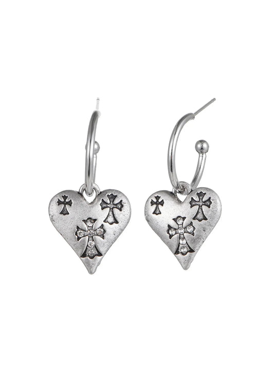 Chrome Heart Earrings