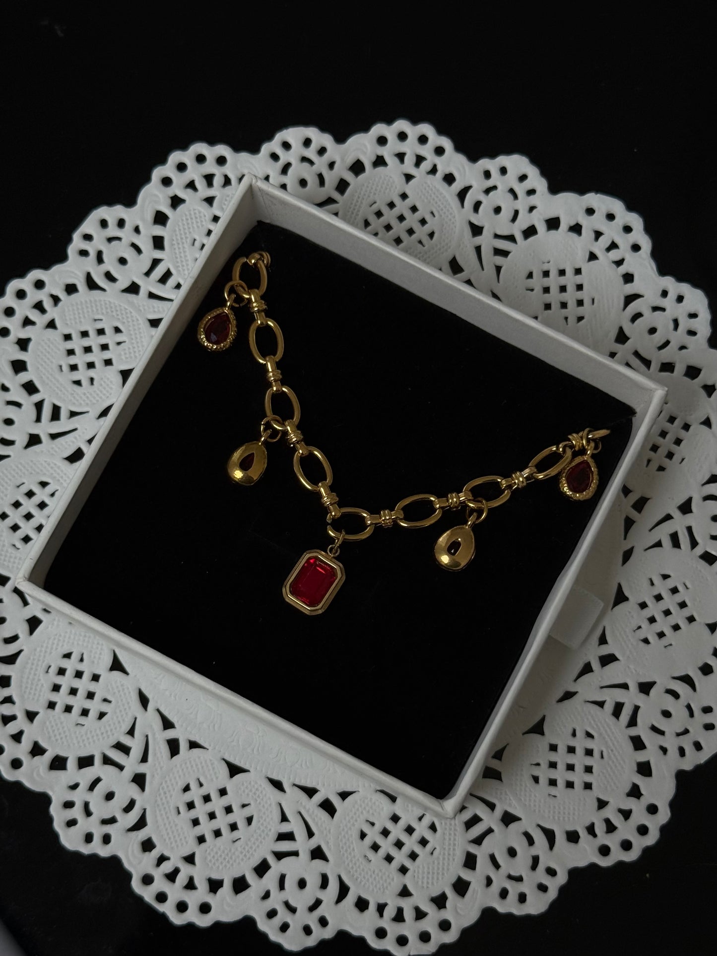 Build-A-Baddie Charm Necklace - Gold/Silver