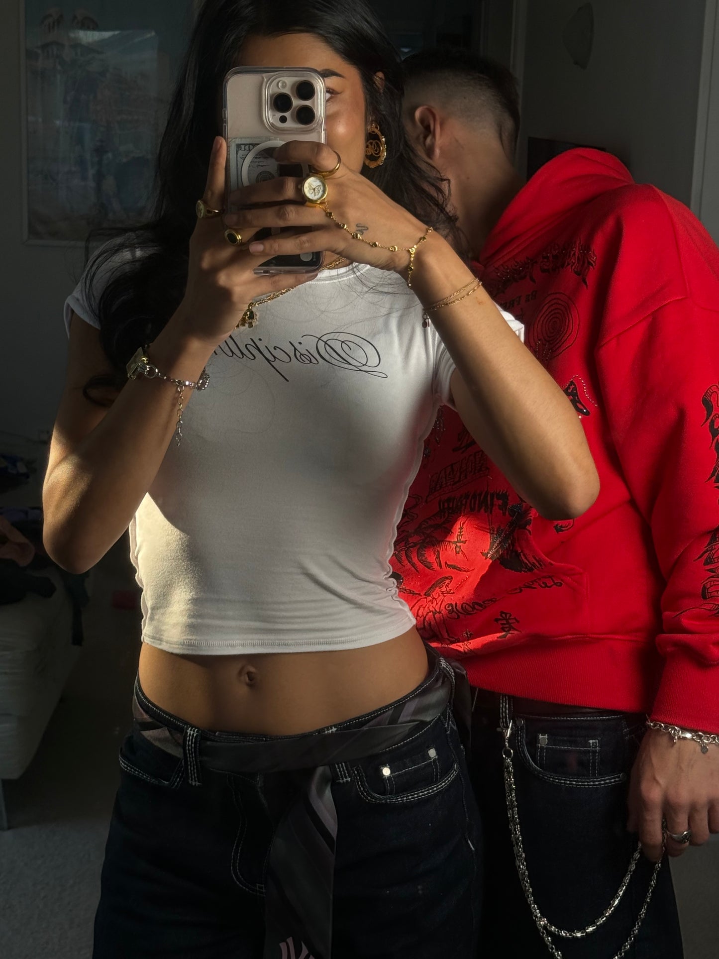 Chrome Wallet Chain (Belt Accessory)